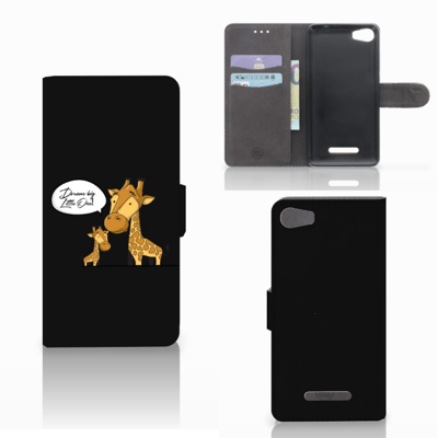 Wiko Lenny 2 Leuk Hoesje Giraffe