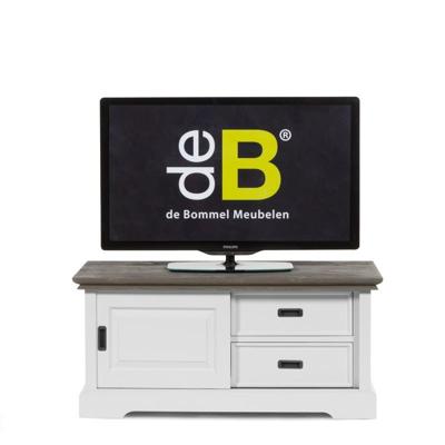 TV dressoir (110cm) Riverwoods - ClearWhite/Rustic Grey TV dressoir (110cm) Riverwoods - ClearWhite/Rustic Grey