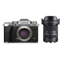 Fujifilm X-T5 systeemcamera Zilver + Sigma 18-50mm f/2.8