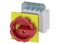 Belastbare scheidingsschakelaar Rood, Geel 3-polig 6 mm² 16 A 1x NO, 1x NC 690 V/AC Siemens 3LD20541TP53