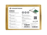 Conceptronic EMRICK 2-Port USB 3.2 Gen 2 PCI-Express-Karte PCI Express kaart PCIe - thumbnail