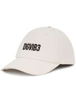 Dolce & Gabbana DGVIB3 casquette en coton à logo brodé - Blanc - thumbnail