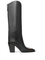 Jimmy Choo bottes Cece 80 mm à détails de clous - Noir - thumbnail