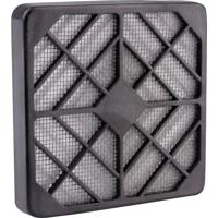 Wallair N40979 Ventilatierooster met filter (b x h x d) 12 x 12 x 6.6 cm - thumbnail