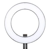 Falcon Eyes Bi-Color LED Ringlamp Dimbaar DVR-384DVC op 230V - thumbnail