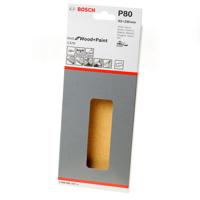 Bosch Schuurvel wood and paint 93 x 230mm K80 blister van 10 vellen