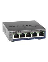 NETGEAR ProSAFE Unmanaged Plus Switch - GS105E - 5 Gigabit Ethernet poorten