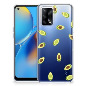 OPPO A74 4G Siliconen Case Avocado