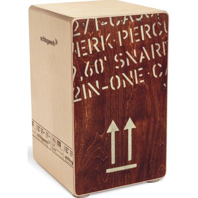 Schlagwerk CP404RED 2inOne Snare Cajon Red Edition Large