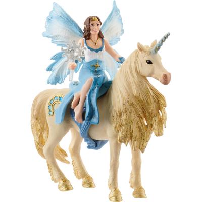 Schleich Bayala - Eyelas buitenrit op gouden eenhoorn 42508