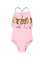 Nessi Byrd Kids maillot de bain Sola à volants - Rose - thumbnail