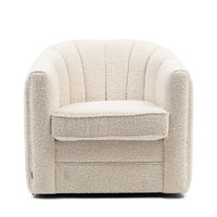 Rivièra Maison Draaibare Fauteuil St. Lewis Bouclé - Zand