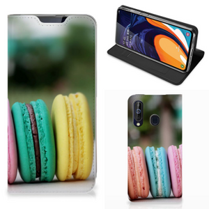 Samsung Galaxy A60 Flip Style Cover Macarons