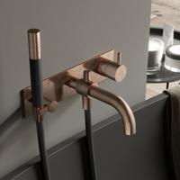 Hotbath Cobber Afbouwdeel Bad Mengkraan Verouderd Messing CB026