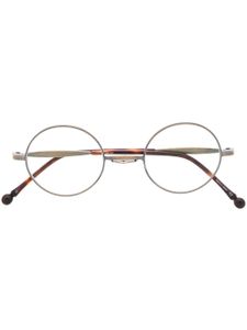 Matsuda lunettes de vue à monture ronde - Marron