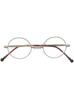 Matsuda lunettes de vue à monture ronde - Marron - thumbnail