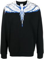 Marcelo Burlon County of Milan sweat Wings en coton - Noir - thumbnail