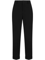 DSQUARED2 pantalon droit à taille haute - Noir