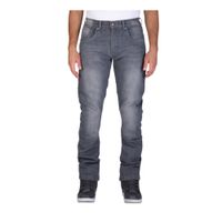 MODEKA Glenn II, Motorjeans heren, Soft Wash Grijs Lengte 30 - thumbnail