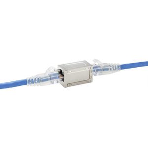 Renkforce RJ45 Netwerk Adapter CAT 6 [1x RJ45-bus - 1x RJ45-bus] Metaal