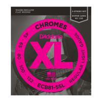 D'Addario ECB81-5SL snaar voor muziekinstrumenten Bas 5 stuk(s) Chroom Gitaar - thumbnail