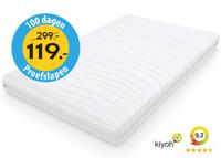 Pocketvering kindermatras Luna 70x190 dikte 20 cm