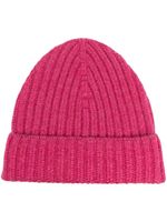 Barrie ribbed cashmere beanie - Violet