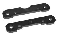 Team Corally - Suspension Arm Mount - XB - Front - 4mm Aluminum - 1 set