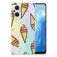 OPPO Reno8 Lite Siliconen Case Icecream - thumbnail