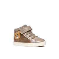 Geox B Kilwi Girl A, meisjessneakers, Beige, 26 EU