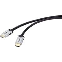 SpeaKa Professional SP-9063160 HDMI-kabel HDMI Aansluitkabel HDMI-A-stekker, HDMI-A-stekker 0.50 m Zwart 8K UHD - thumbnail