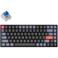 Keychron K2 Pro-H2 toetsenbord RGB leds, 75%, Double-shot PBT, hot swap, Bluetooth 5.1