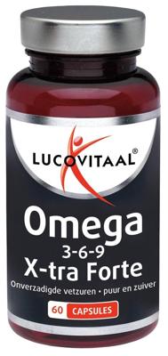 Lucovitaal Supplement Omega 3-6-9 complex X-Forte - 60 Capsules Lucovitaal Supplement Omega 3-6-9 complex X-Forte - 60 Capsules