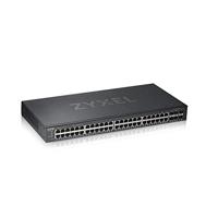 Zyxel Nebula 48-poorts Gigabit Ethernet Smart Managed Switch -4 Gigabit combo-poorten, 2 SFP Ports en Hybride Cloudmodus, Levenslange garantie [GS1920-48v2]