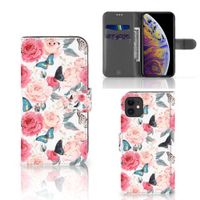 Apple iPhone 11 Hoesje Butterfly Roses