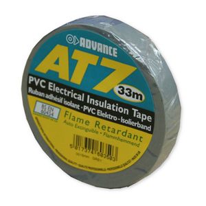 Advance AT7 PVC Tape 50mm 33m grijs