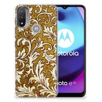 Siliconen Hoesje Motorola Moto E20 | E40 Barok Goud - thumbnail