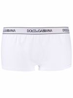 Dolce & Gabbana boxer à taille élastiquée - Blanc