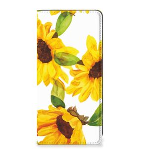 Smart Cover voor OnePlus 11 Zonnebloemen