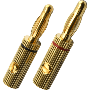 Oehlbach: Banana B3 Stekker < 4mm² - 4 stuks - Goud