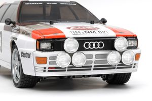 Tamiya 1:10 RC auto Elektro Straatmodel Audi Quattro Rally Brushed 4WD Bouwpakket TT-02