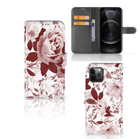 Hoesje Apple iPhone 12 Pro Max Watercolor Flowers - thumbnail