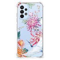 Samsung Galaxy A23 Case Anti-shock Bird Flowers