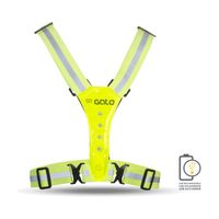 Gato Safer sport vest led usb neongeel one size - thumbnail