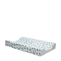 bébé-jou aankleedkussen 72x44 cm Leopard Blue