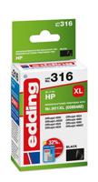 Edding Inktcartridge vervangt HP 901XL, CC654AE Compatibel Zwart EDD-316 18-316 - thumbnail