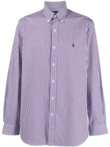 Polo Ralph Lauren chemise boutonnée à rayures - Violet