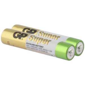 GP Super AAAA batterij (mini) AAAA (mini) Alkaline 1.5 V 2 stuk(s)