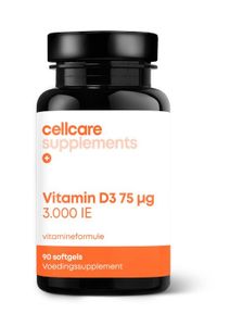 Vitamine D3 75mcg 3000IE