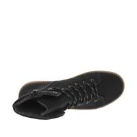 Rieker Enkellaarsjes met platte hak, Zwart, 39 EU